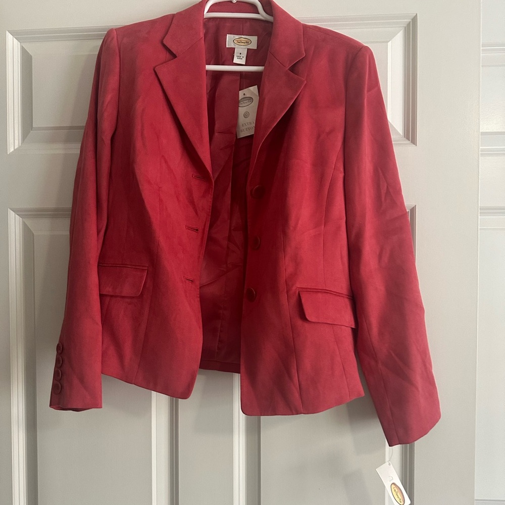 Talbots Red Women's Blazer Jacket